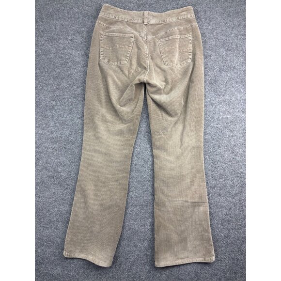 Vintage Silver Jeans Pants Women's 28/32 Beige Corduroy Bootcut Stretch Mid Rise - Picture 8 of 10